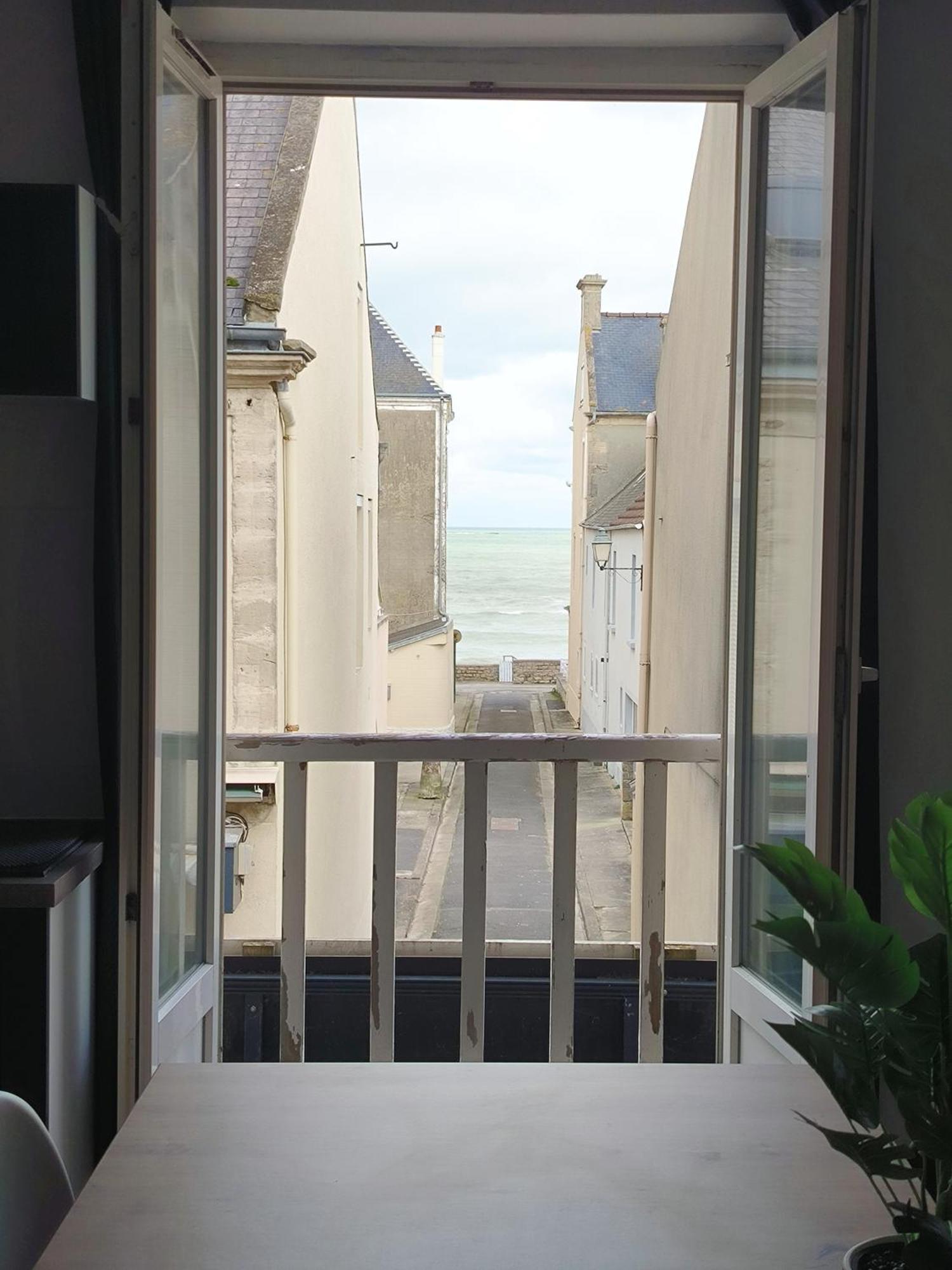 Le Rivage Bleu Lägenhet Arromanches-les-Bains Exteriör bild